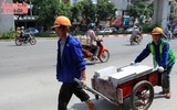 Hà Nội lát vỉa hè bằng đá tự nhiên